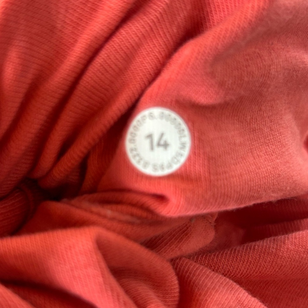 Lululemon Relaxed High-Rise Jogger Pale Raspberry. Size 14 - Picture 6 of 9
